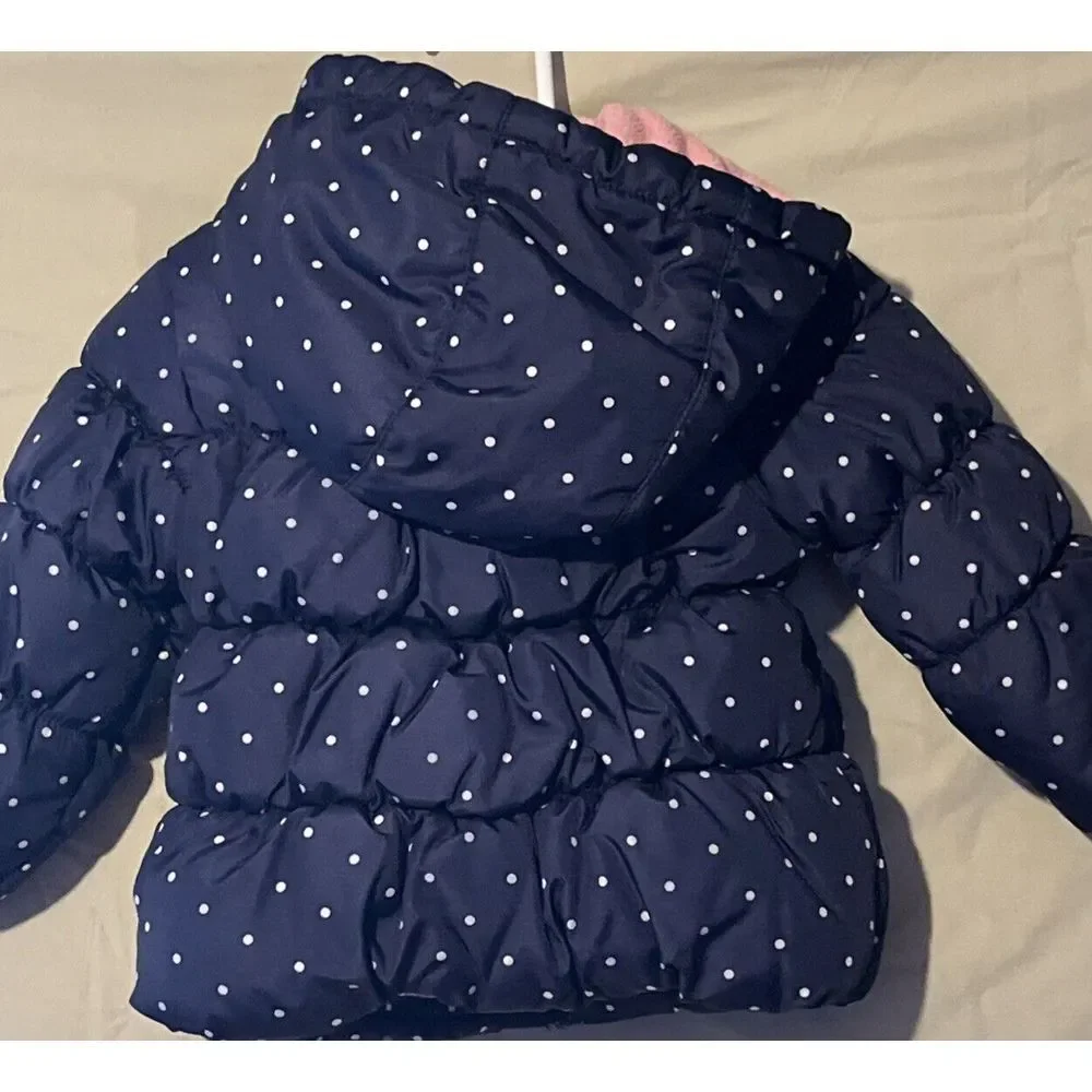 Carters Child Of Mine Heavy‎ Coat With Hood 12 Mths Very Cute